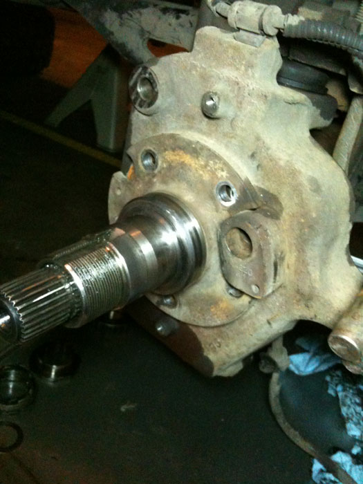 Remove ball joint ford ranger
