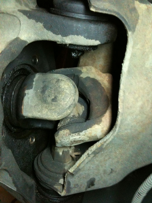 Ball joint removal ford ranger #4